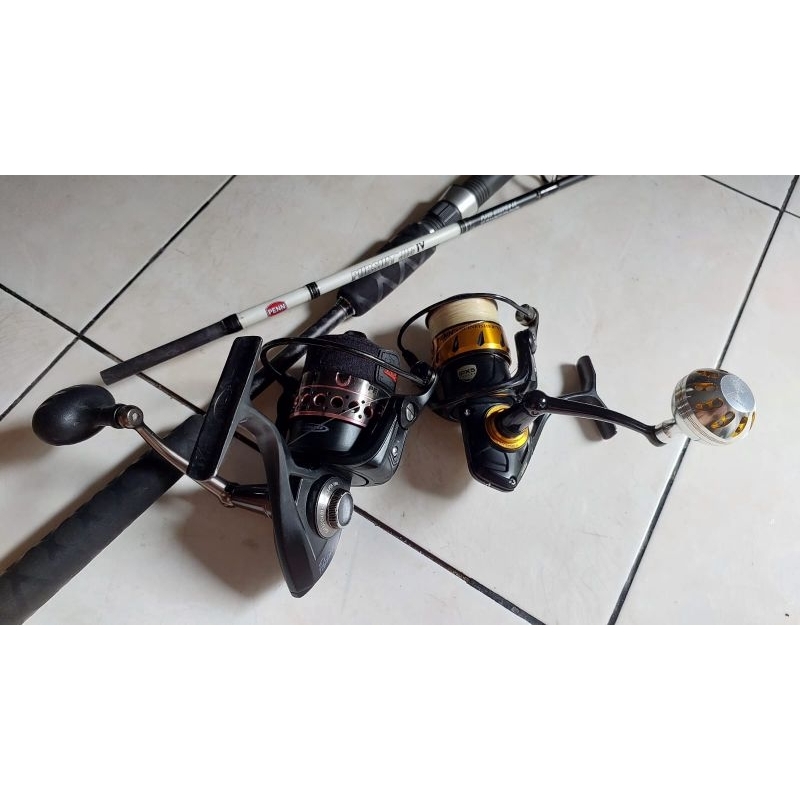 reel penn passion 5000/joran penn pursuit PE 1-3