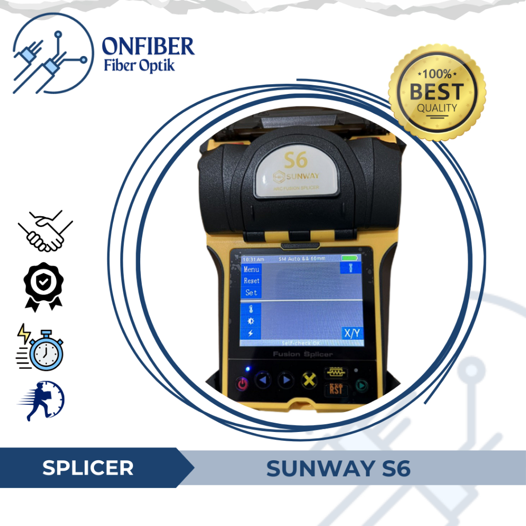 Splicer Sunway S6 | Splicer Fiber Optik