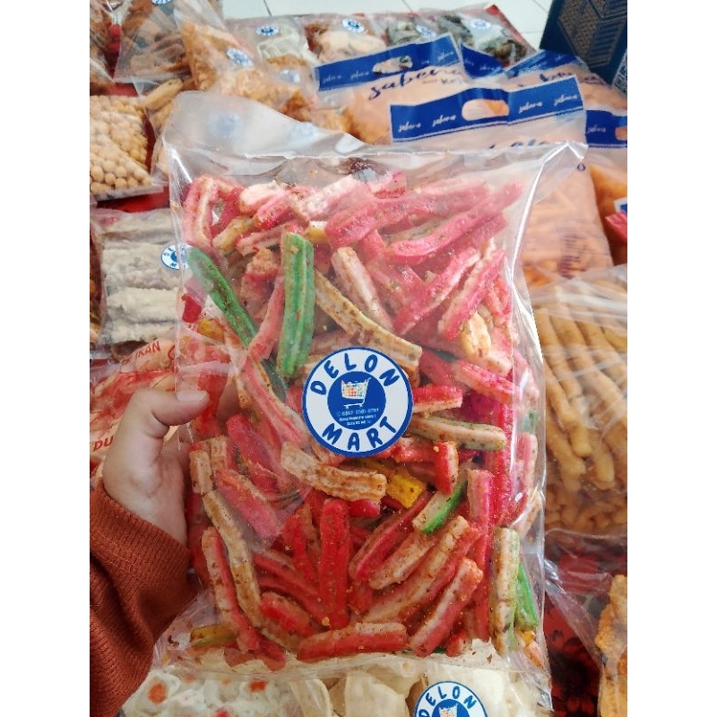 

Kerupuk Beton Pedas Guriih 250gr