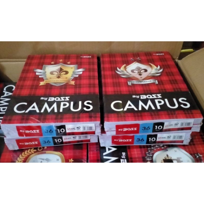 

36 SHEET ] SINAR DUNIA / SIDU BUKU TULIS BIG BOSS 36SHEET 1 pak isi 10 buku