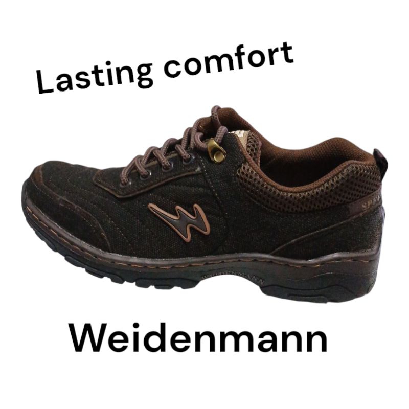 SEPATU SNEAKER CASUAL LIFESTYLE PRIA ORIGINAL WEIDENMANN STINGER K-01 COFFEE
