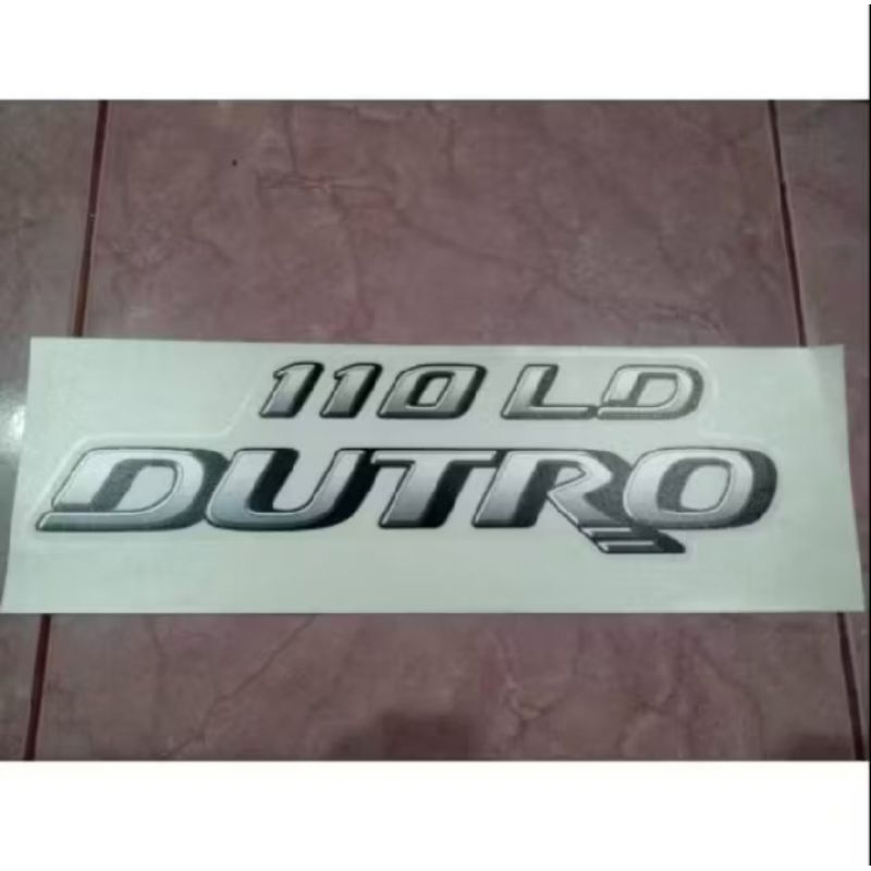 Sticker hino 110 LD dutro