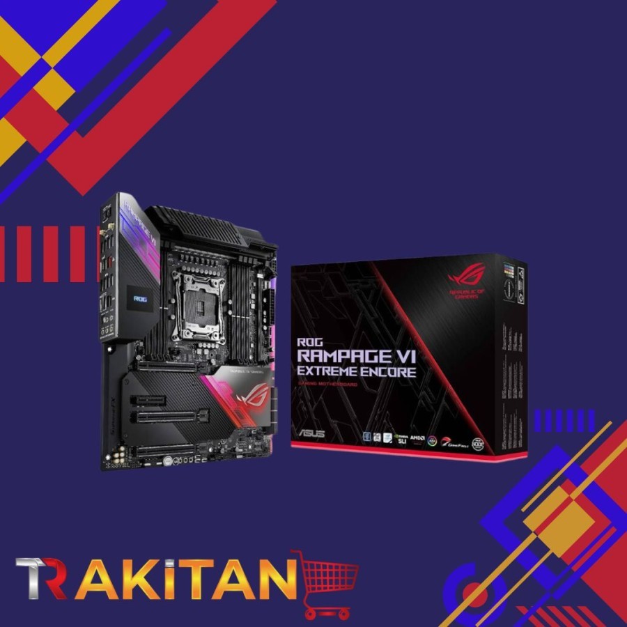 Asus ROG Rampage VI Extreme Encore LGA 2066 X299 Ddr4