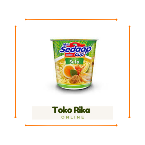 

[ PER PCS ] SEDAAP MIE SOTO CUP