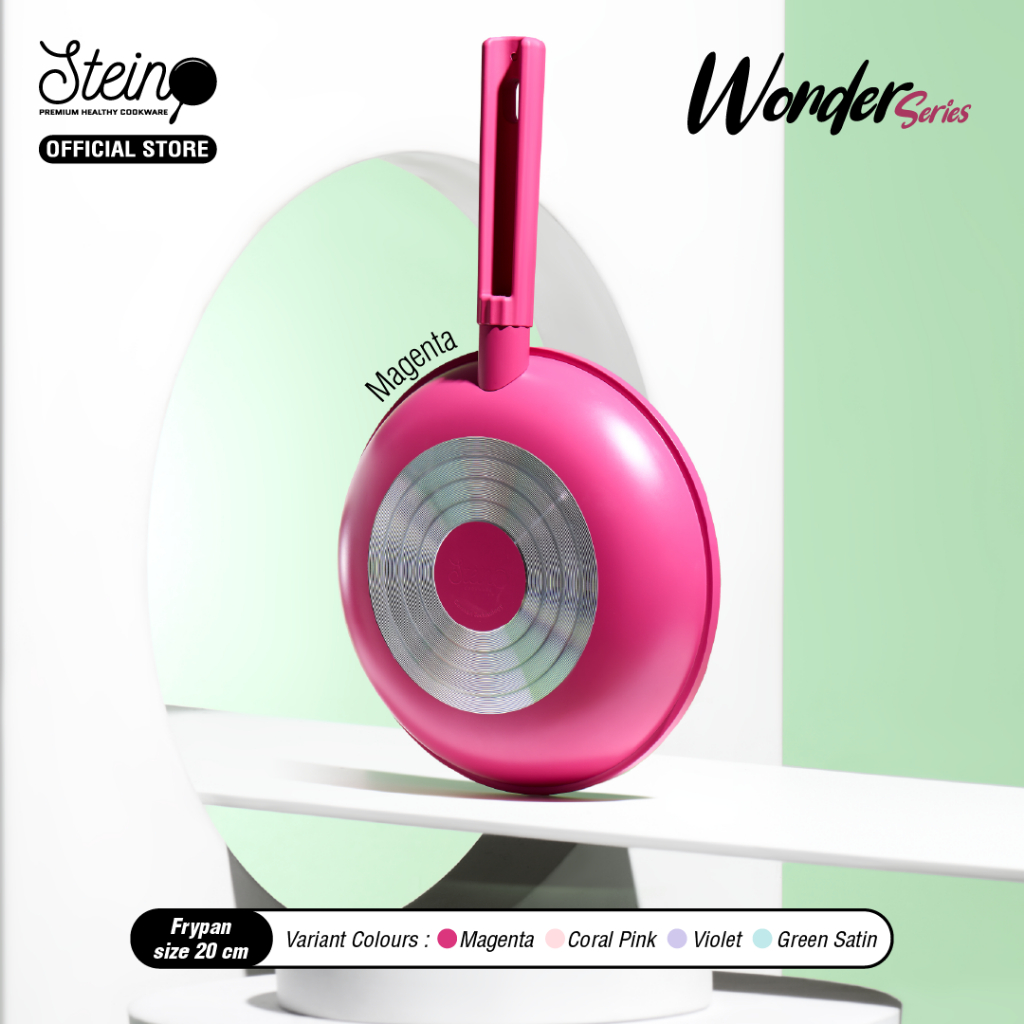 STEIN Wonder Series Fry Pan - Panci Penggorengan 20cm (5 Layers Stein Coating)