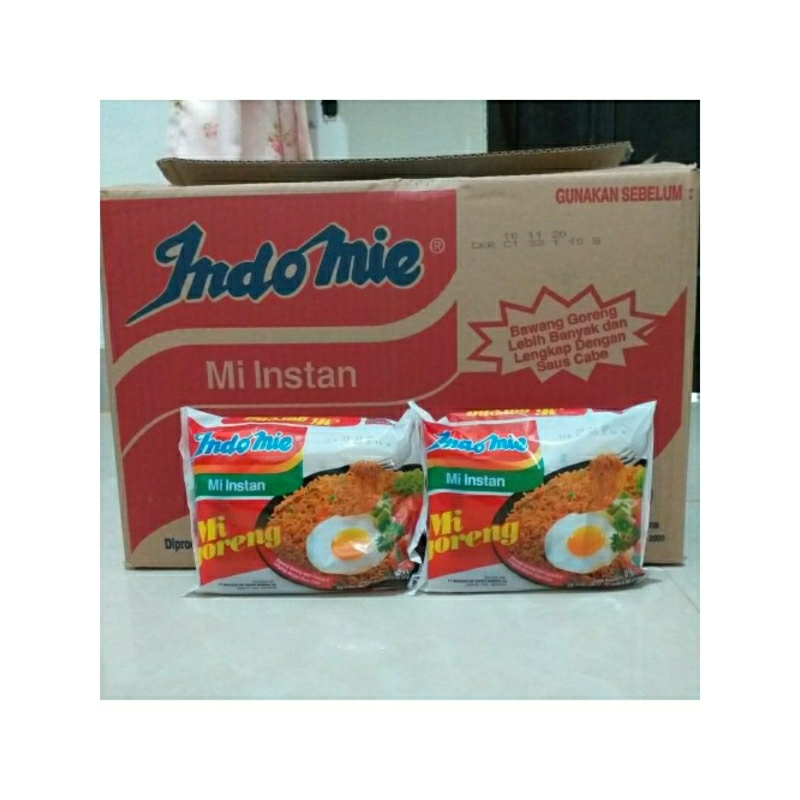 

INDOMIE GORENG ECER DAN KARTON
