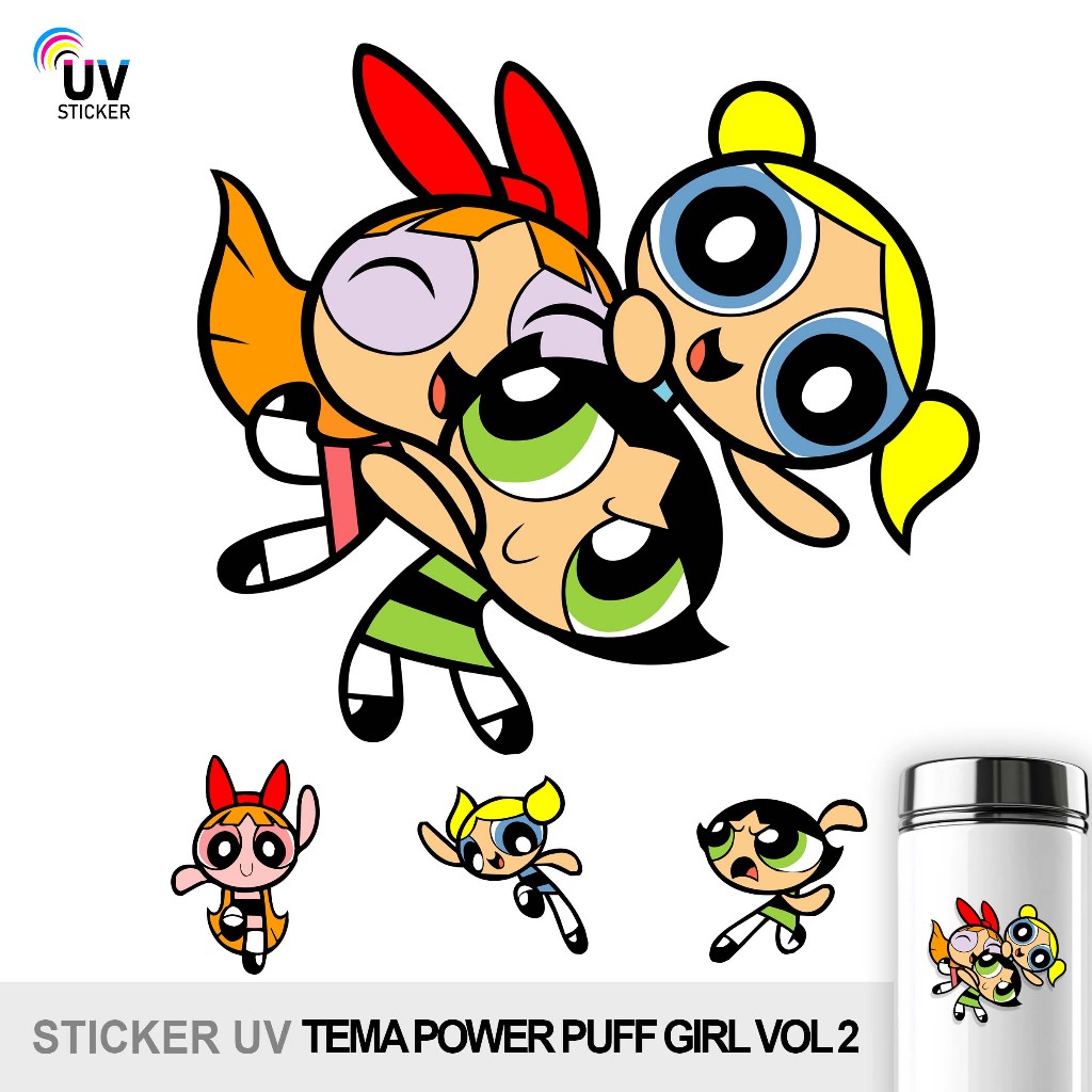 

STIKER UV - TEMA POWER PUFF GIRL VOL 2 | STICKER UV, STICKER MOTOR, STICKER MOBIL, STICKER HELM, STICKER TUMBLER, STICKER 3D, STICKER UV DTF BY UVSticker