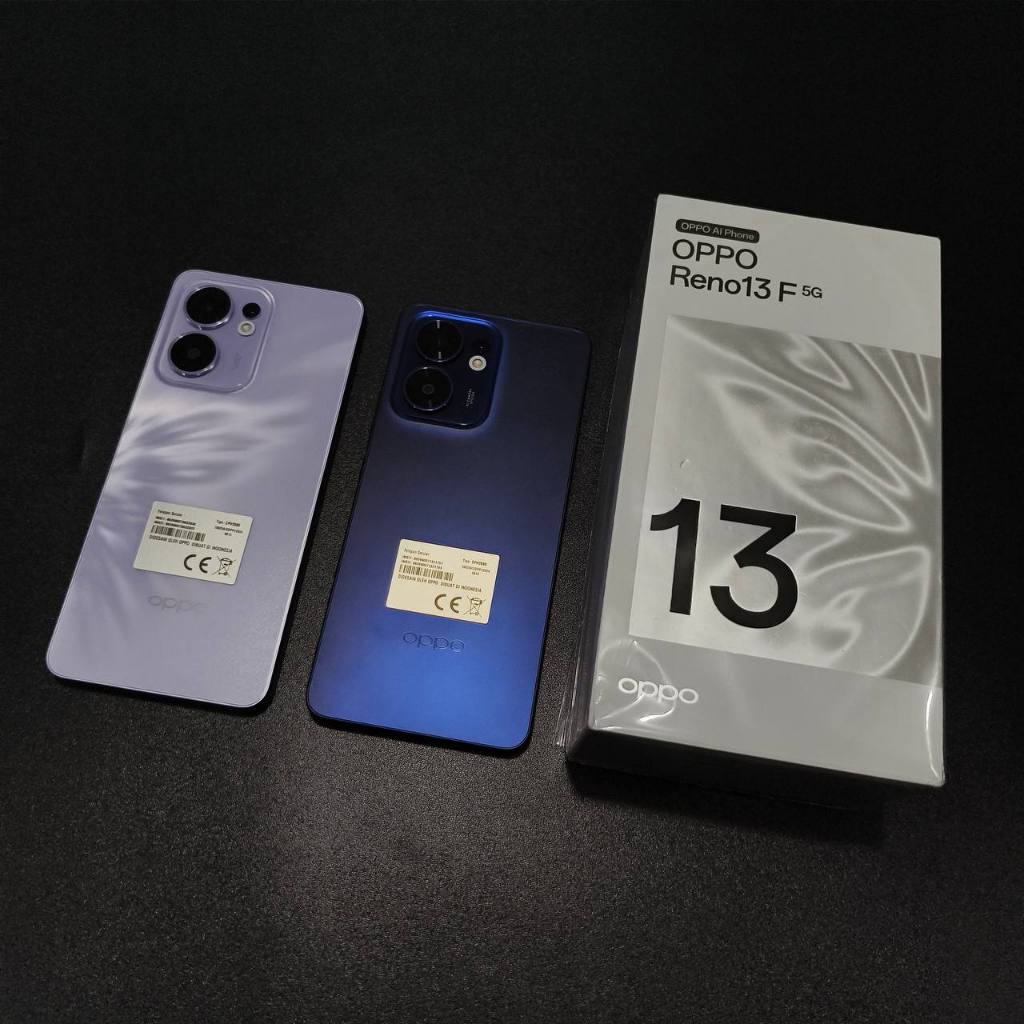 OPPO RENO 13F 5G 12/256GB SECOND FULLSET GARANSI