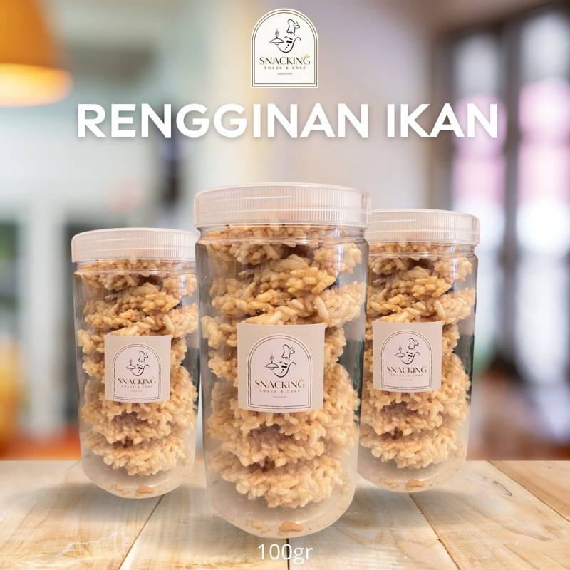 

Rengginan Ikan Trasi Renyah 100gr