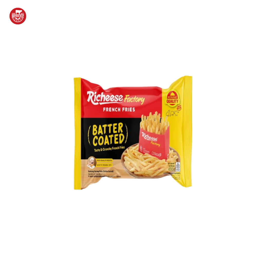 

RB Richeese Factory French Fries Batter Coated 450gr - Brothermeatshop