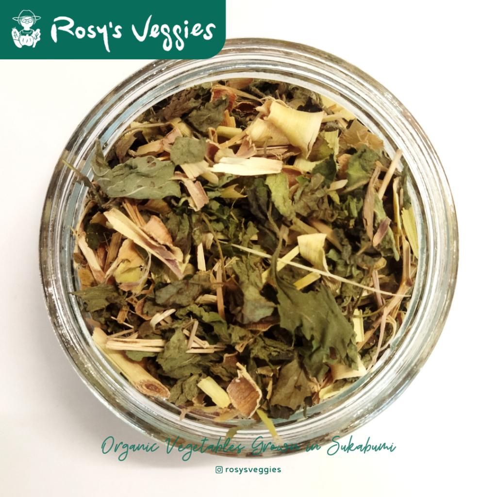 

Calming Tea / Organic Tea [Herbal Tea: Lemongrass, Lemonbalm & Tulsi] 25 gr