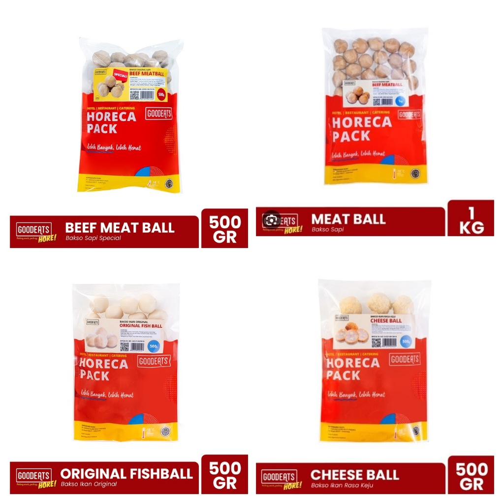 

Goodeats Bakso Series | Original Fish Ball, Cheese Ball, Beef Meat Ball