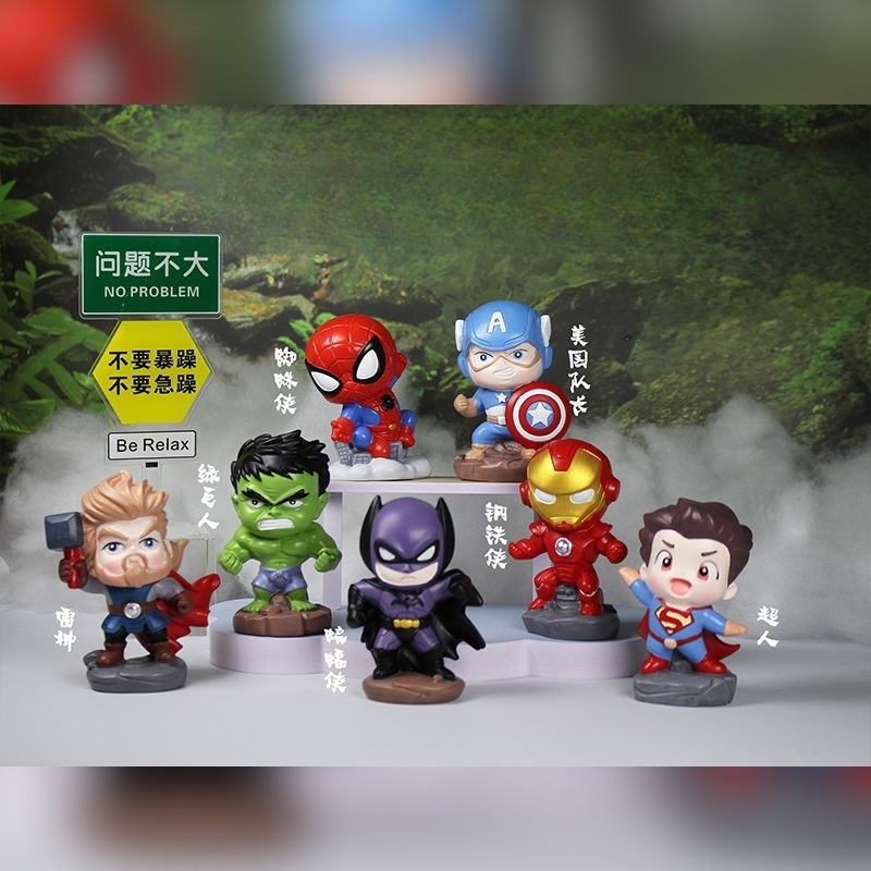 blindbox mainan Hadiah untuk Anak Laki-laki  BLIND BOX pajangan kantor meja pajangan anime figure Ki