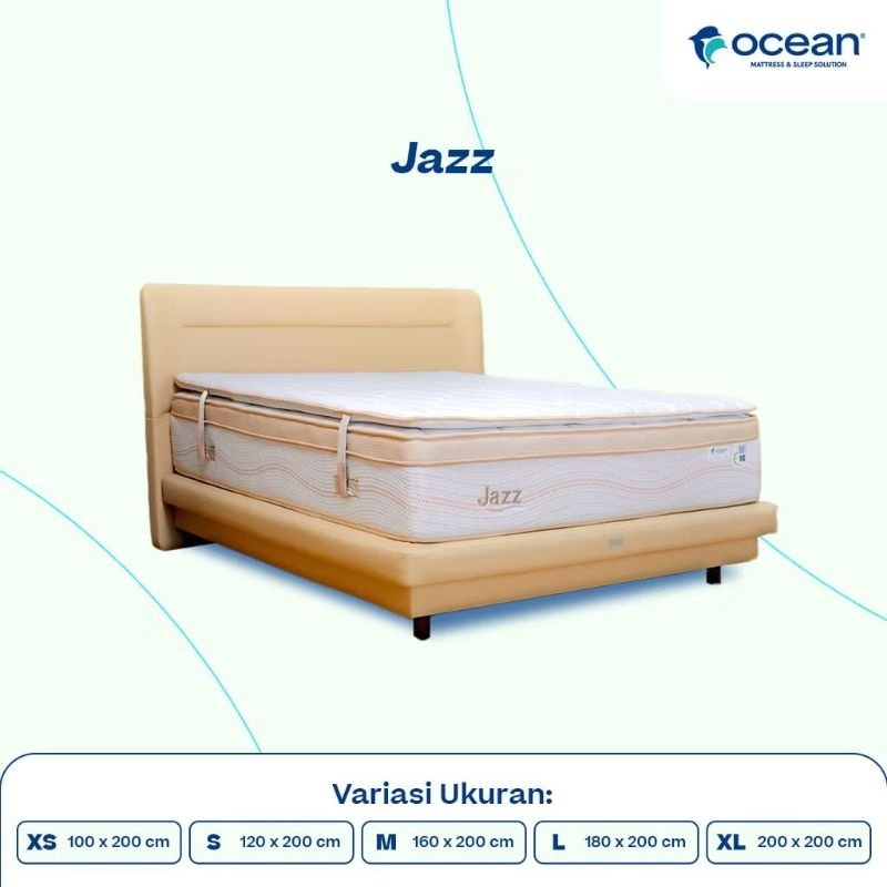 OCEAN SPRINGBED - Kasur Jazz Portable Pillow Top