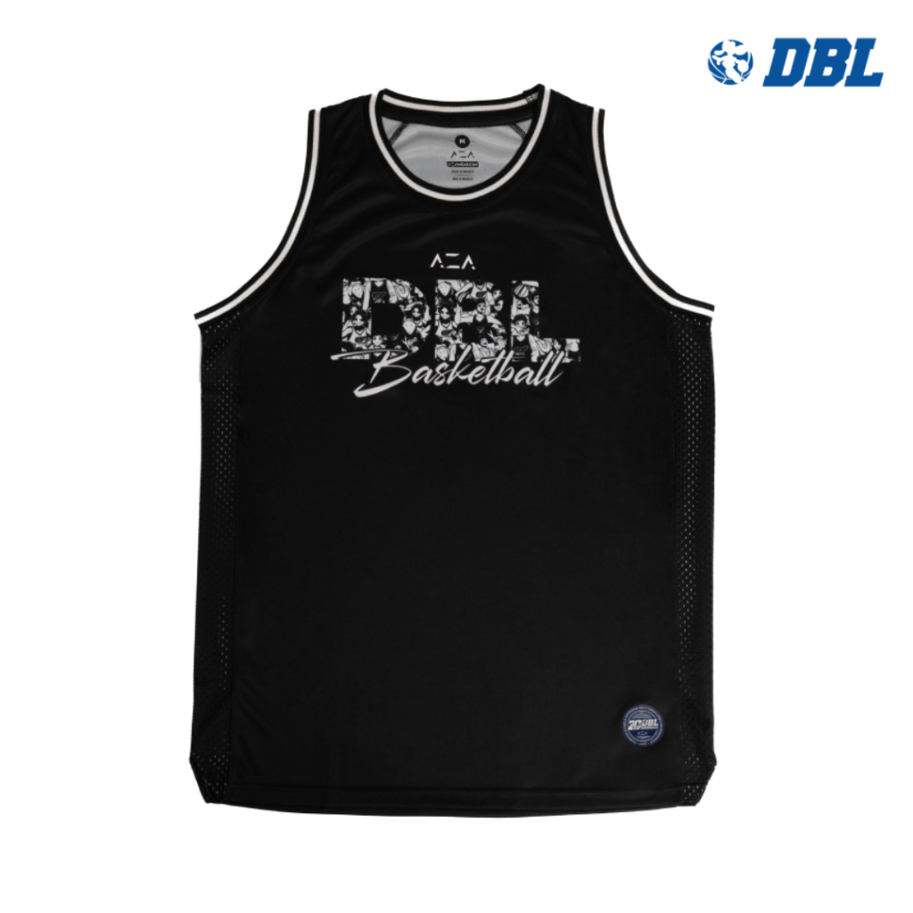 DBL x AZA Dominate Manga Series - Jersey Basket Hitam