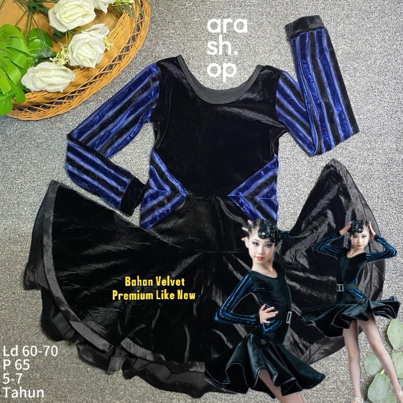 Figure ice skating dress Latin Dress