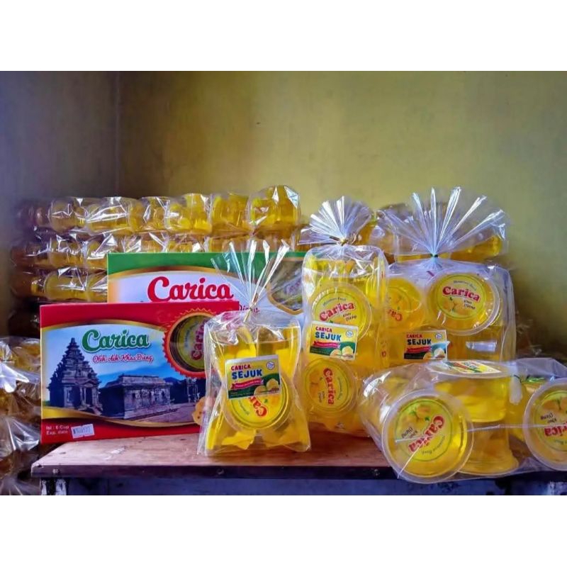 

manisan carica khas DIENG WONOSOBO 2 pack isi 12 lebih besar