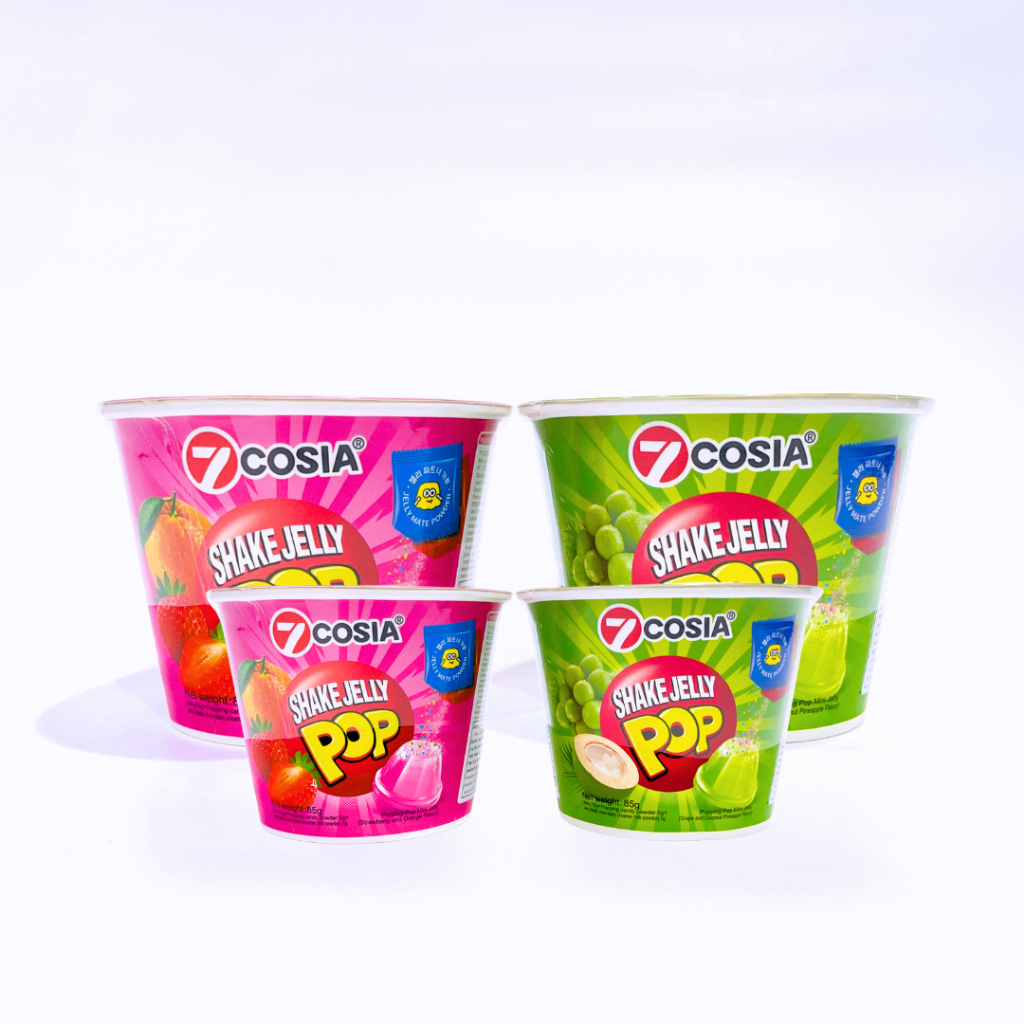 

Shake Jelly POP 85g mix variant | Coconut pineapple flavor and Strawberry Oranges Flavor, Kombinasi Shake Popping Pop Jelly