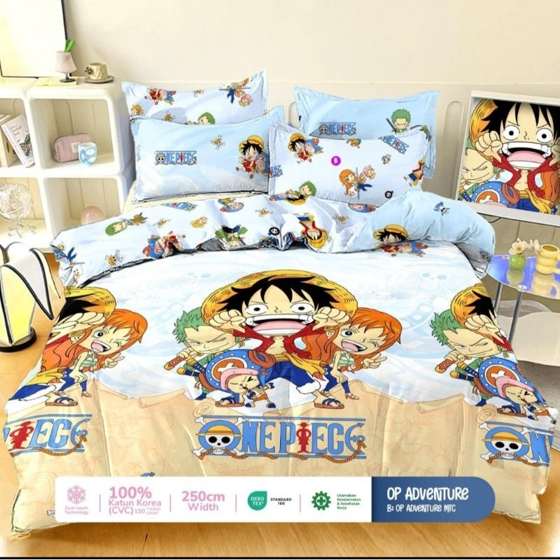 Sprei Katun Star Motif | Katun CVC Lokal
