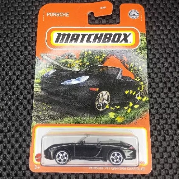 MATCHBOX PORSCHE 911 CARRERA CABRIOLET HITAM