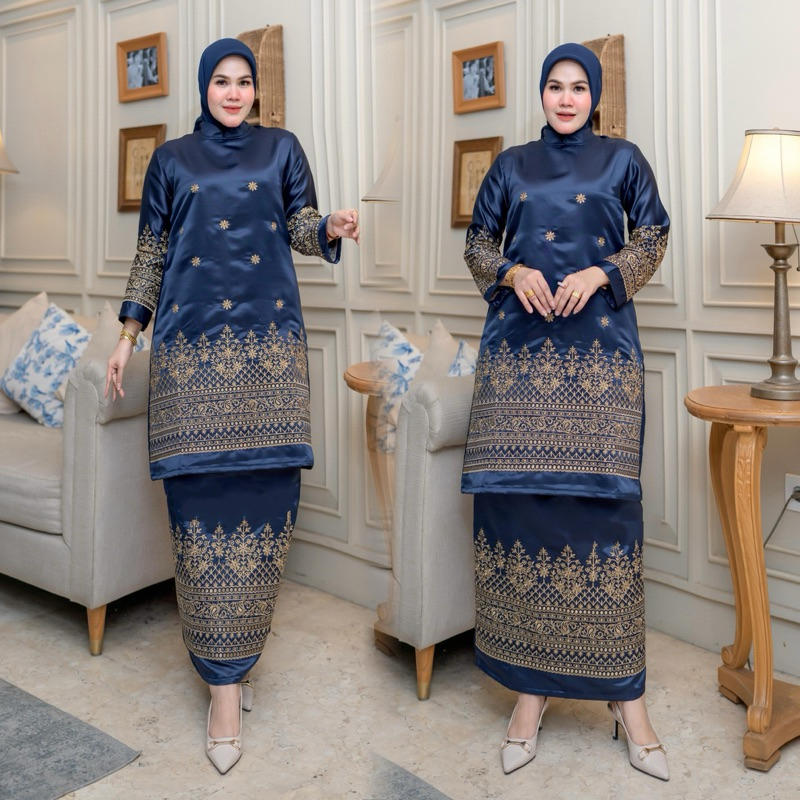 New Set Baju Kurung Bordir 2 - Baju Kurung Modern - Kebaya Modern - Kebaya Baju Kurung Padang - Baju