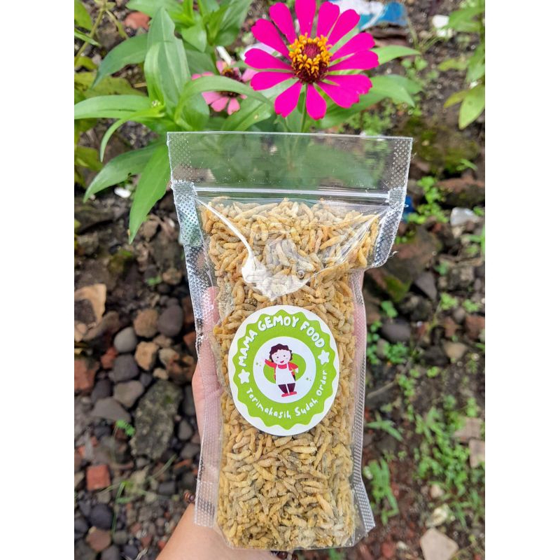 

Ikan Sruwet Crispy Baby Fish 90 gram