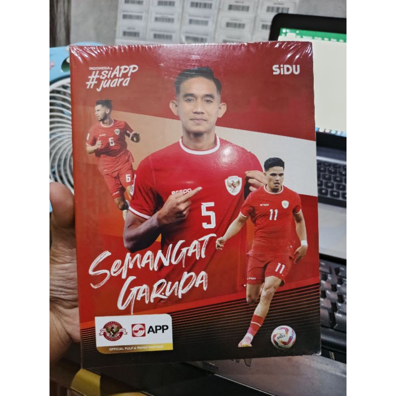

[1pcs] Buku Tulis Timnas Indonesia Sidu