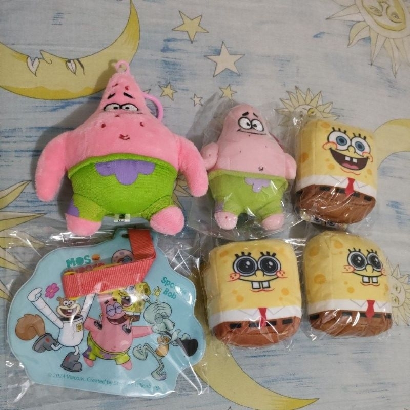 Spongebob Dolls boneka Spongebob Patrick Original Japan
