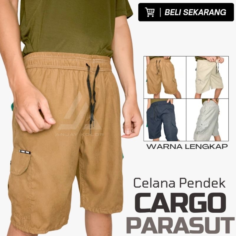 Celana Pendek Cargo Short Parasut Premium Celana Cargo Pendek Parasut Pria Dewasa Boardshort cargo P
