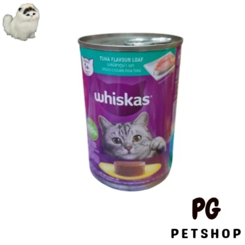 Whiskas kaleng tuna 400gr