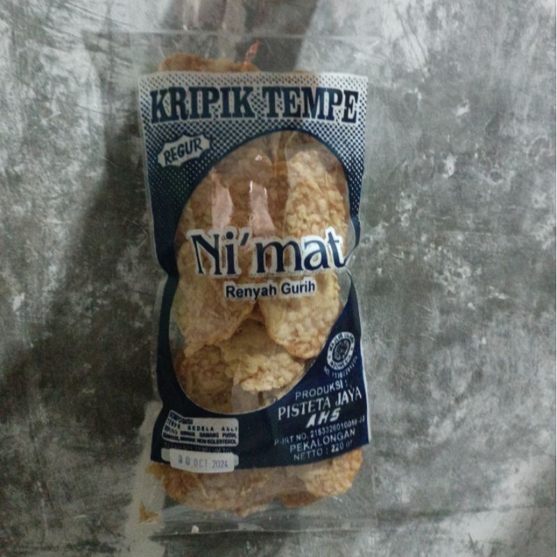 

keripik tempe ni'mat asli Pekalongan