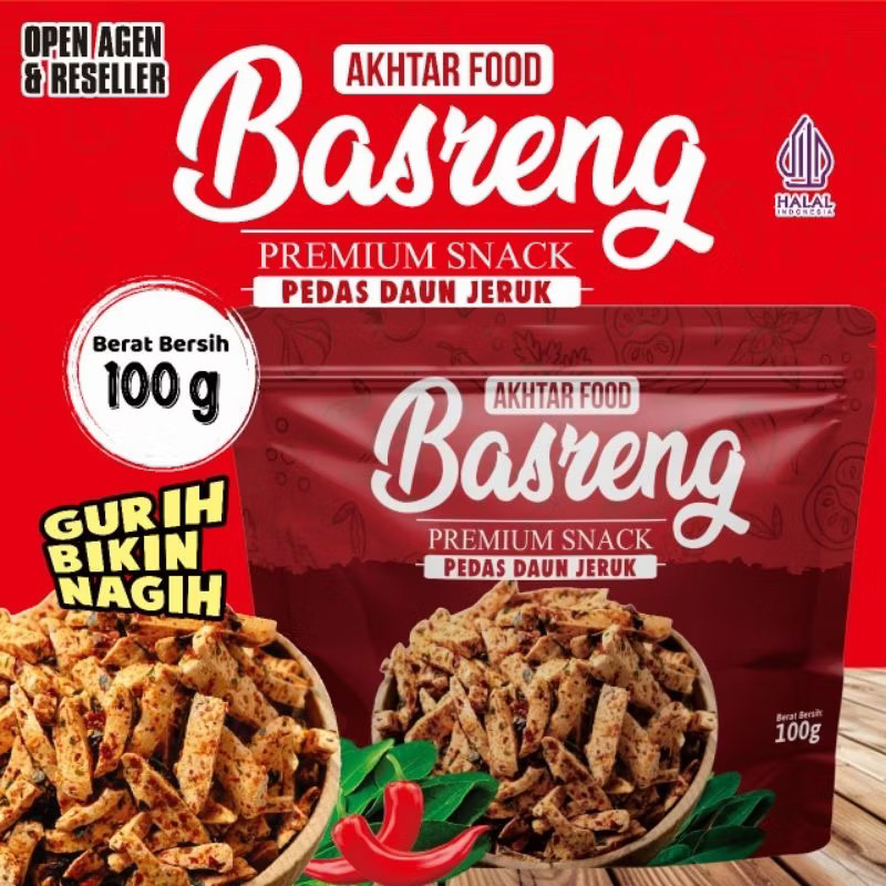 

[PREMIUM] Basreng Stick Daun Jeruk Pedas