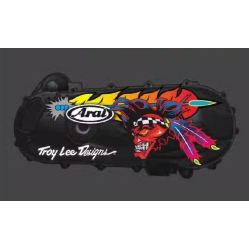 STRIPING TRANSPARAN CVT ALL VARIO, BEAT PCX 150 DESAIN RUSSELL TROY LEE DESIGN