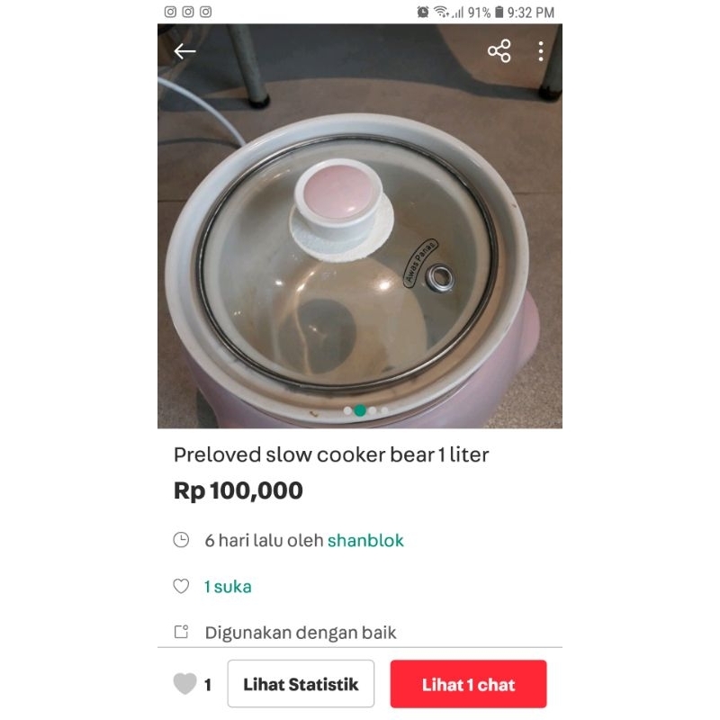 preloved slow cooker bear