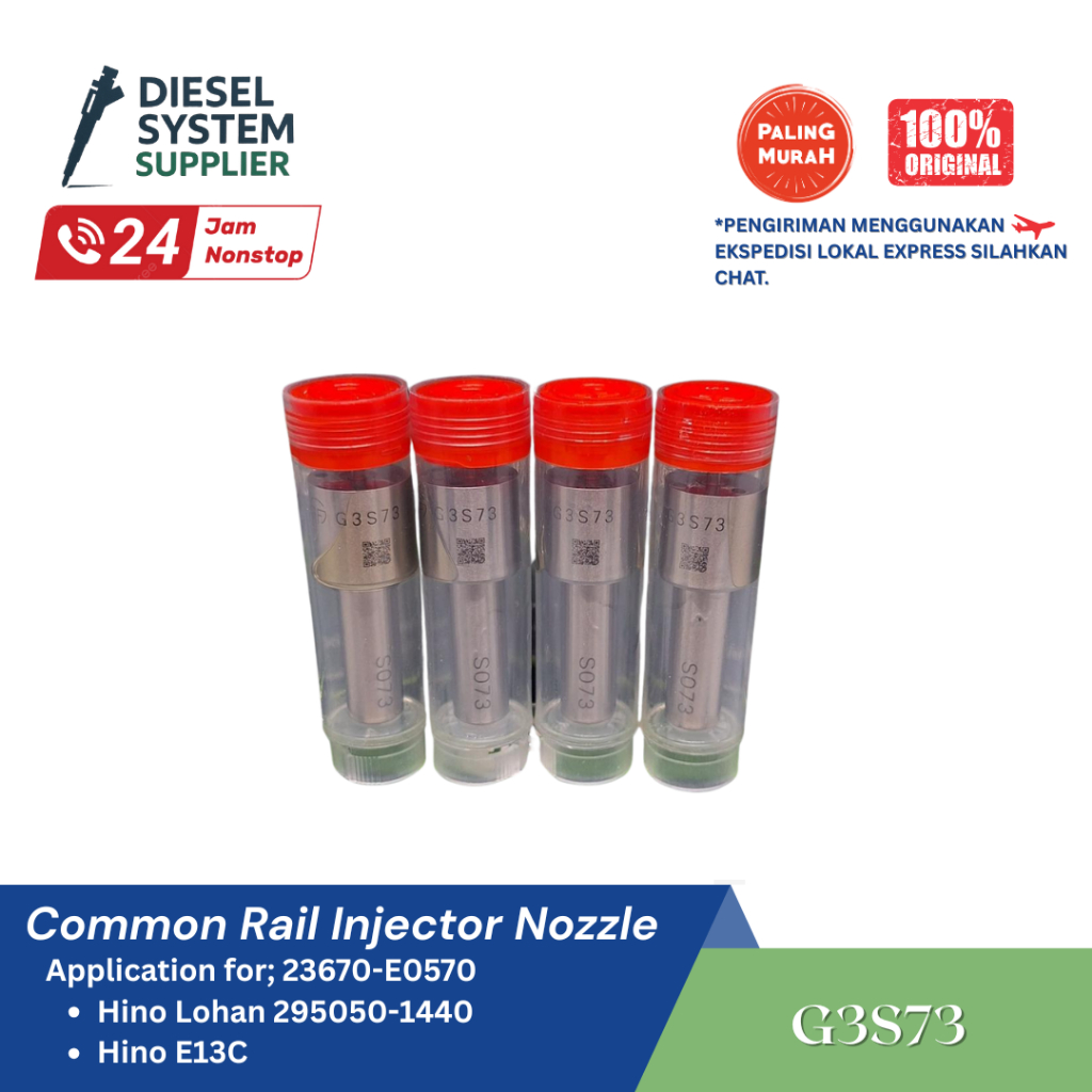 【G3S73】Nozzle Injektor Liwei Termurah Ready Stock Jakarta Kualitas Tinggi