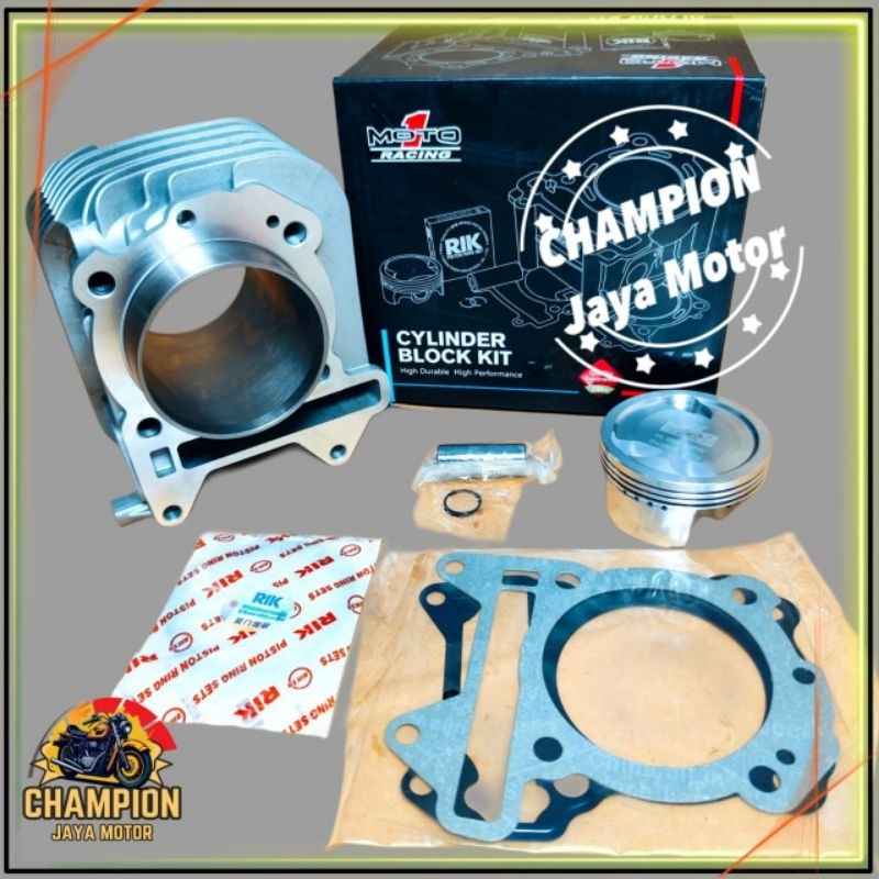 BLOK SEHER BORE UP MOTO1 RACING VESPA MATIC V3 66MM BLOK SEHER VESPA MATIC 3V ORIGINAL MOTO 1 RACING