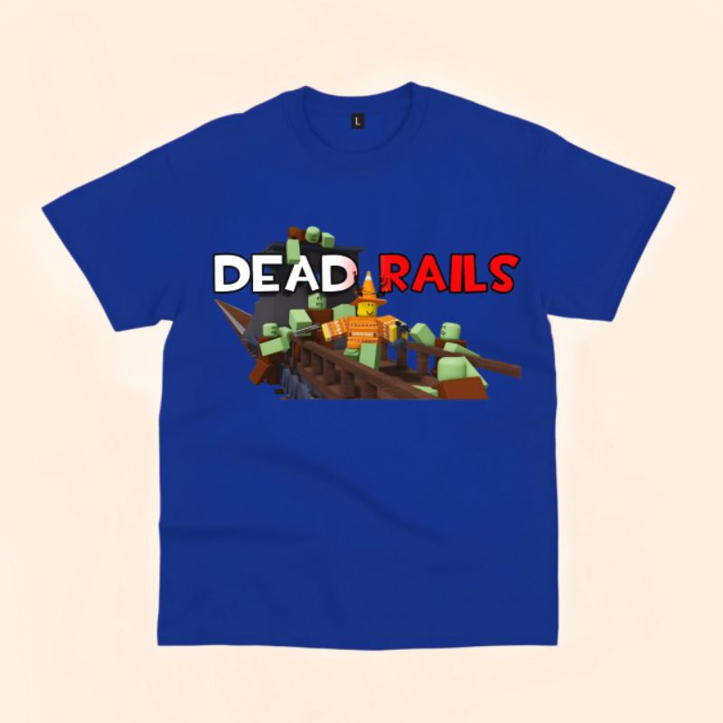 baju kaos anak dead rails free nama