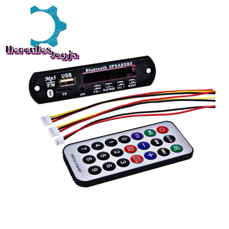 Modul Audio USB mp3 Bluetooth Player + FM Radio