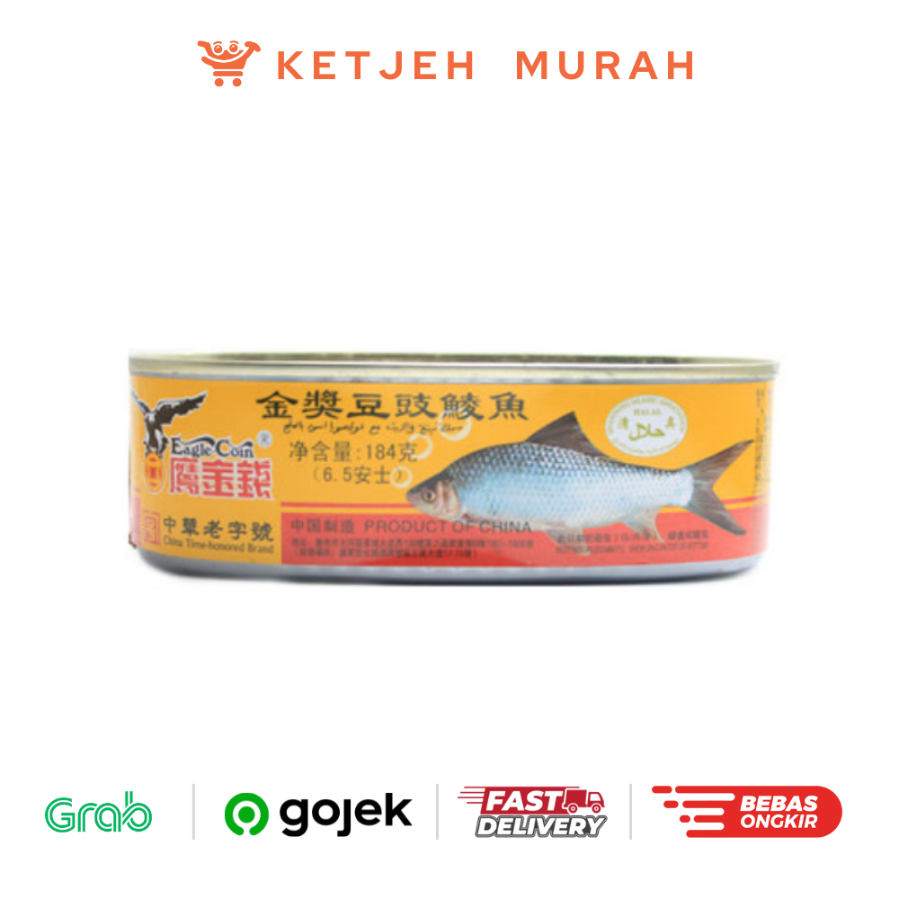 

Ikan Tausi / Fried Dace with Salted Black Beans Eagle Coin 184 Gram