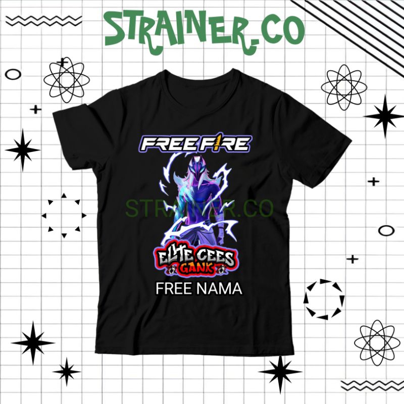(BISA COD) Kaos Anak FF FREE FIRE BUNDLE SULTAN EVO LEGENDARY - Baju Anak Laki-Laki FF FREE FIRE BUN