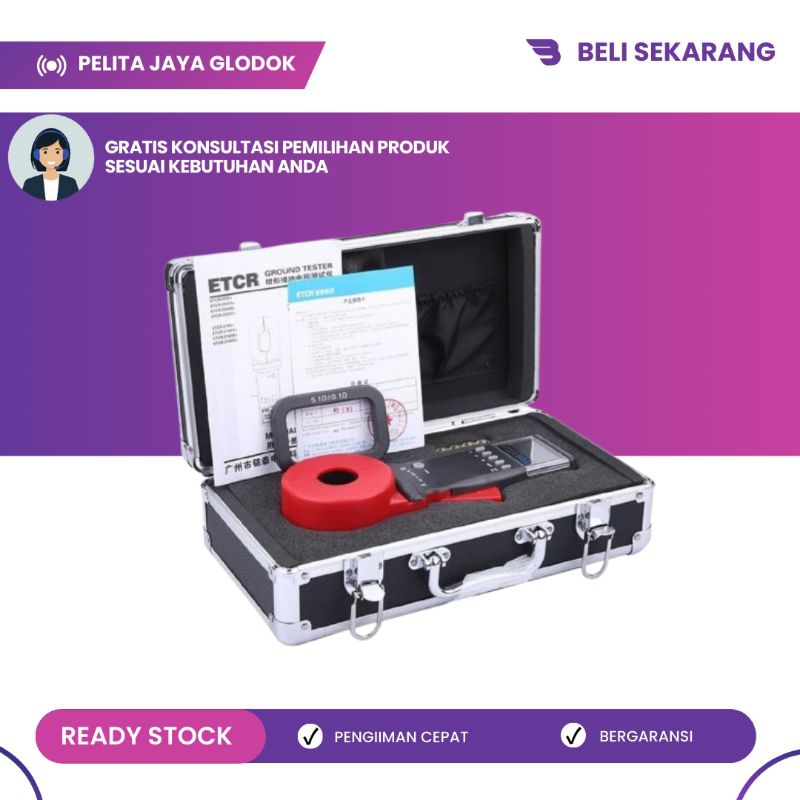 ETCR2100C+ Clamp earth resistance tester Digital Clamp Grounding tester meter ETCR 2100C+ Original