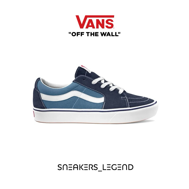 Vans Sk8 Low Classic Navy Original Bnib UNiSEX Canvas Suede