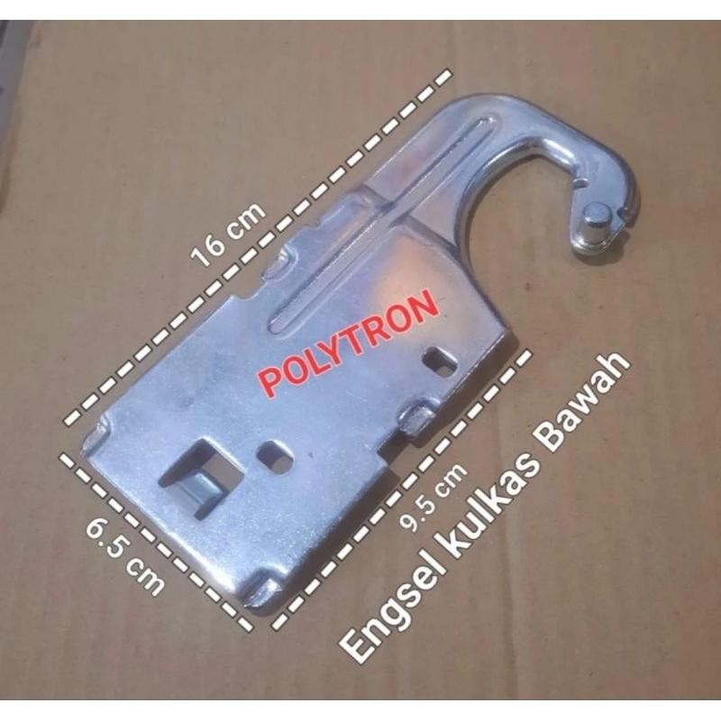 Engsel Kulkas Bawah Polytron