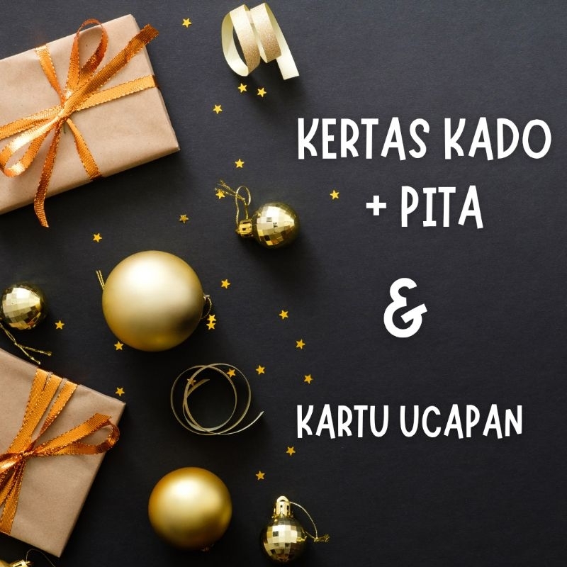 

Kertas Kado berpita dan Kartu Ucapan