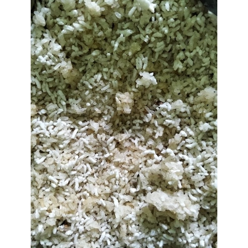 Nasi aking pakan ternak 1kg nasi kering