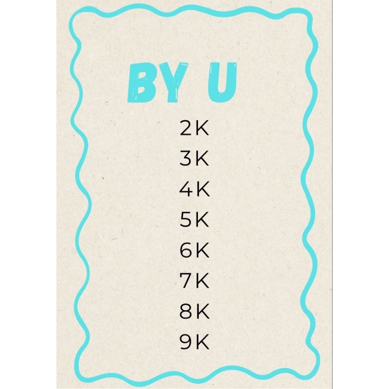 PULSA TELKOMSEL BY U 2K-9K