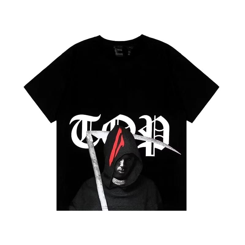 KAOS VLONE YOUNGBOY TSHIRT VLONE BLACK ANGEL T-SHIRT PREMIUM UNISEX
