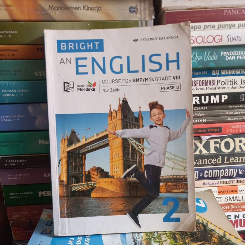 BRIGHT AN ENGLISH SMP KELAS 8 KURIKULUM MERDEKA ERLANGGA