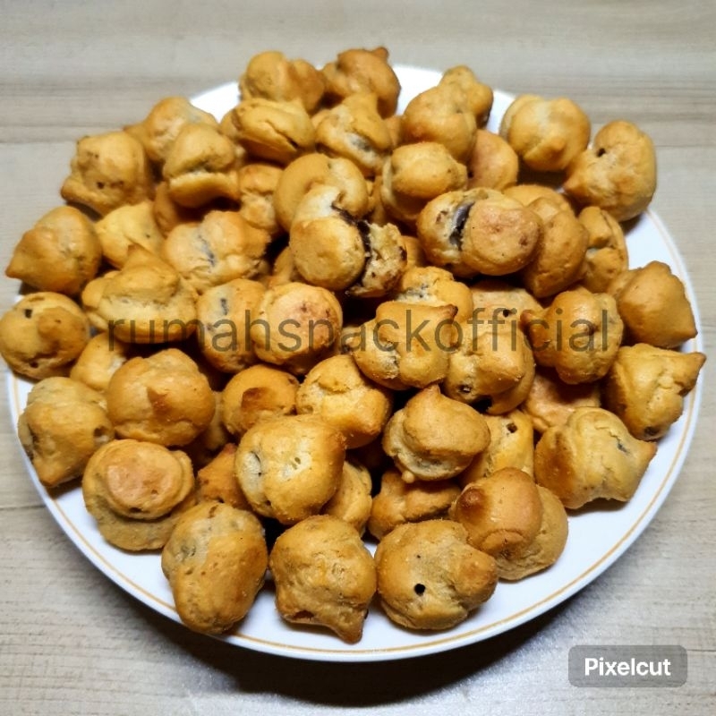

Kue Soes Coklat - Soes Vanila 1kg