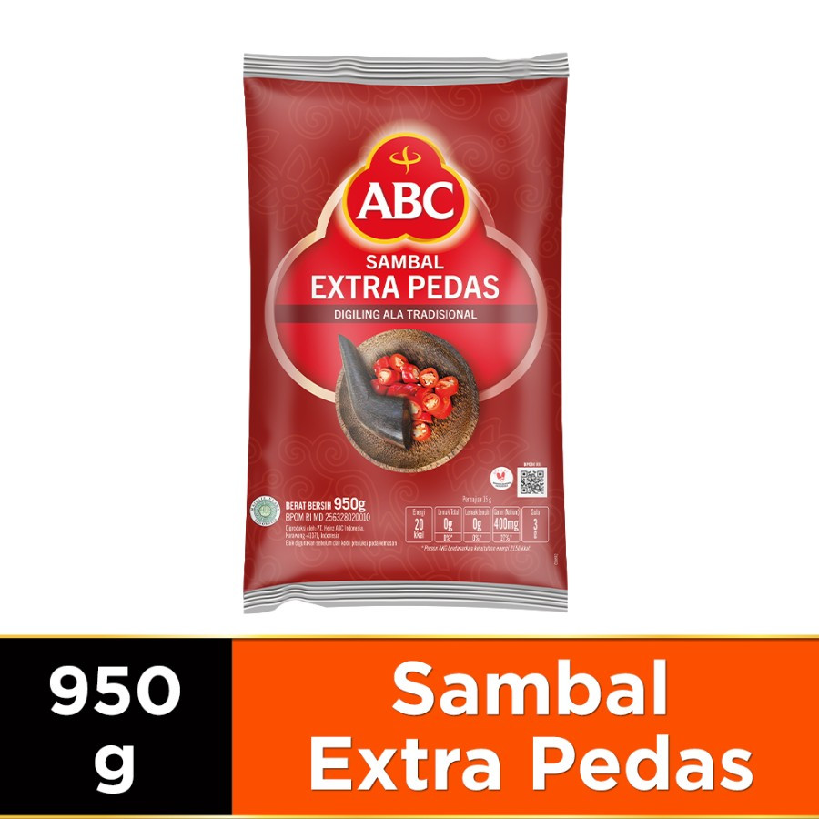 

ABC Saus Sambal Extra Pedas 950 g